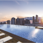 Gorgeous 14th Floor Infinity Pool on Amenities Deck at Park on Keeaumoku - Breathtaking Views and Ultimate Relaxation